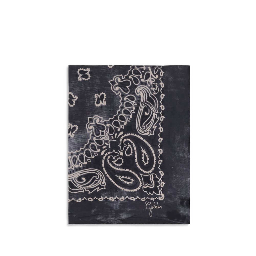 Gray Silk Scarf