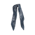 Blue Silk Scarf