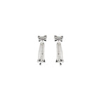 Silver Brass Earrings