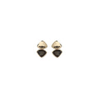 Gold Brass Earrings