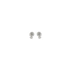 Silver Brass Earrings