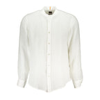 White Linen Men's Shirt