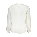 White Linen Men's Shirt