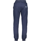 Blue Cotton Men's Trousers