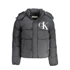 Black Nylon Men's Jacket