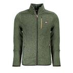Green Polyester Men's Sweatshirt