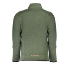 Green Polyester Men's Sweatshirt