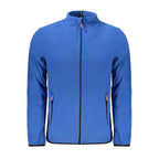 Blu Polyester Men Sweatshirt