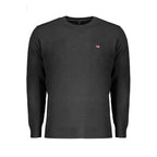 Black Wool Men Sweater