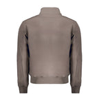 Brown Polyester Men's Jacket