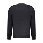Black Cotton Men Sweater