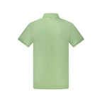 Green Cotton Men's Polo