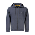 Blue Cotton Men's Sweatshirt