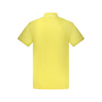 Yellow Cotton Men's Polo