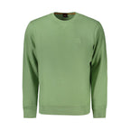 Green Cotton Men's Sweatshirt