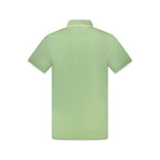 Green Cotton Men's Polo