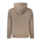 Brown Cotton Men's Sweatshirt