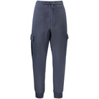 Blue Cotton Men's Trouser