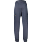Blue Cotton Men's Trouser