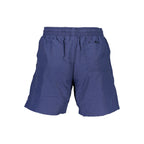 Blu Polyamide Men's Swim Boxer