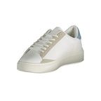 White Polyurethane Men's Sneaker