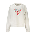Bianco Cotton Women Sweatshirt