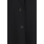 Black Triacetate Coat