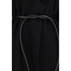 Black Wool Oves Aries Coat