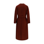 Bordeaux Wool Oves Aries Coat