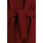 Bordeaux Wool Oves Aries Coat