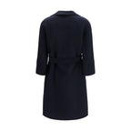 Blue Wool Oves Aries Coat