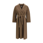 Brown Wool Oves Aries Coat