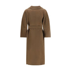 Brown Wool Oves Aries Coat