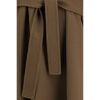 Brown Wool Oves Aries Coat