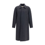 Gray Wool Oves Aries Coat