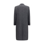Gray Wool Oves Aries Coat