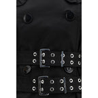 Black Nylon Coat