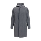 Gray Wool Oves Aries Coat