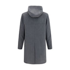 Gray Wool Oves Aries Coat