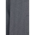 Gray Wool Oves Aries Coat