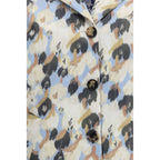 Multicolor Polyester Coat