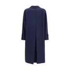 Blue Wool Oves Aries Coat