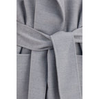 Gray Wool Oves Aries Coat