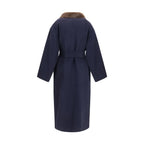 Blue Wool Oves Aries Coat