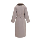 Beige Wool Oves Aries Coat