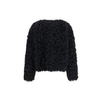 Black Polyester Coat