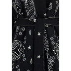 Black Wool Oves Aries Coat