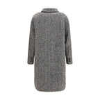 Gray Wool Oves Aries Coat