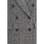 Gray Wool Oves Aries Coat