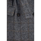 Gray Alpaca Vicugna Pacos Coat